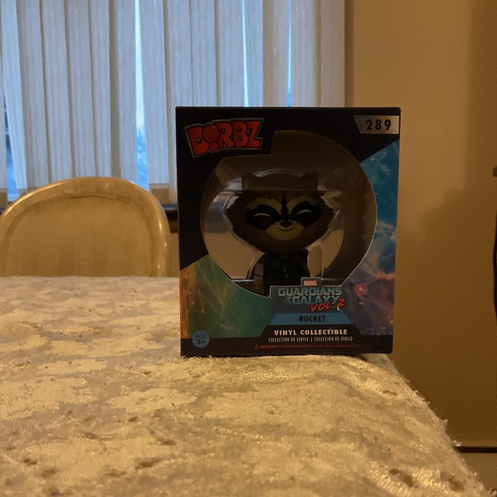 Funko Dorbz Marvel Guardians of the Galaxy  Rocket #289 Vinyl Collectible